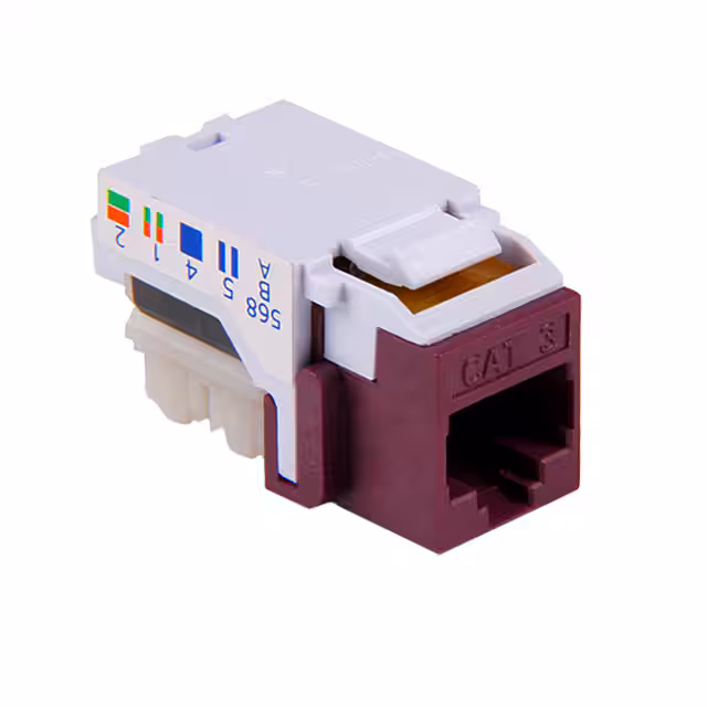 RJ11FC3-VIO HellermannTyton  Inserciones Keystone